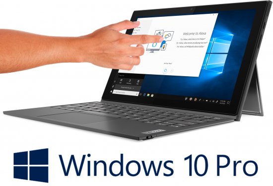 מחשב נייד Lenovo Ideapad Duet 3-10IGL 82HK001TIV - צבע אפור - ללא עט - כולל מודם סלולרי 4G LTE