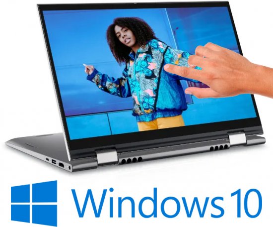 מחשב נייד עם מסך מגע Dell Inspiron 14 5000 2-in-1 N5410-6512 - צבע כסוף פלטינום