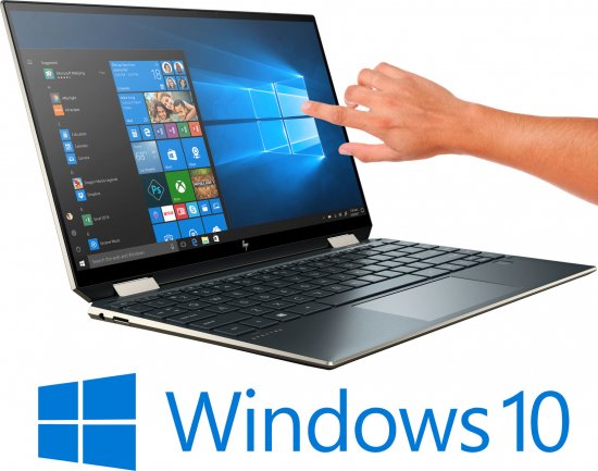 מחשב נייד עם מסך מגע - HP Spectre x360 13-AW2002NJ / 307X0EA - צבע כחול