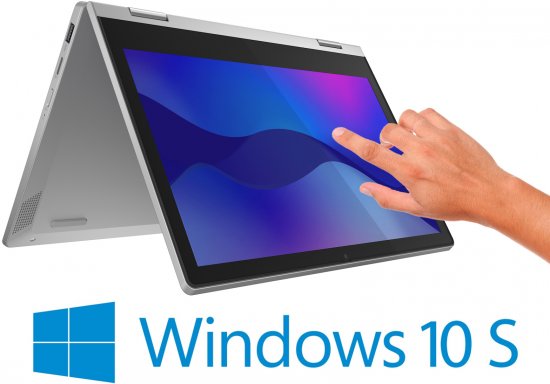 מחשב נייד עם מסך מגע Lenovo IdeaPad Flex 3-11IGL 82B20024IV - צבע אפור