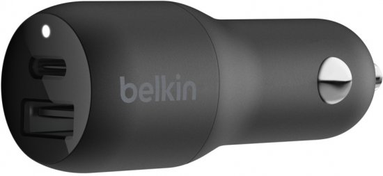 מטען לרכב Belkin Boost Charge USB-C & USB-A 32W