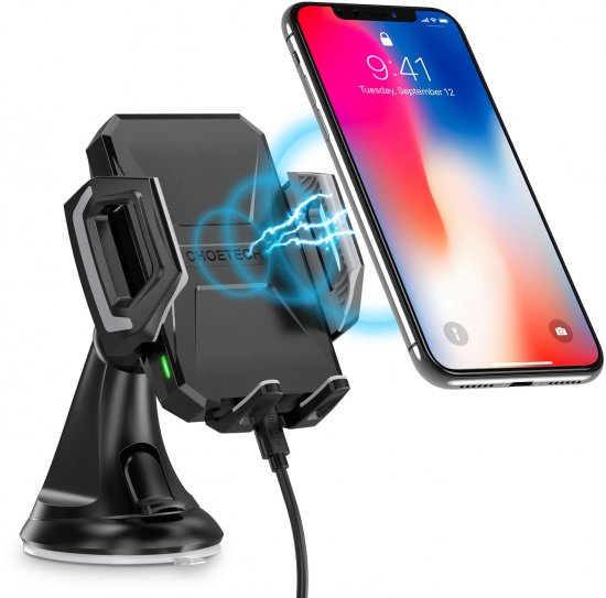 מטען רכב אלחוטי מהיר Choetech 10W T521-S