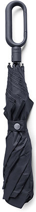 מטריה עם ידית קליפס מבית Lexon - צבע שחור