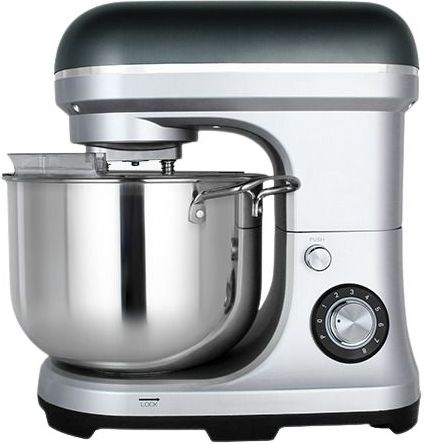 מיקסר 10 ליטר 6 מהירויות Normande MK-8602 2000W - צבע כסוף/שחור