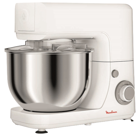 מיקסר שולחני 4.8 ליטר Moulinex QA150127 800W - צבע לבן