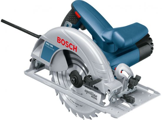 מסור עגול חשמלי 190 מ"מ/7.5" Bosch GKS 190 1400W