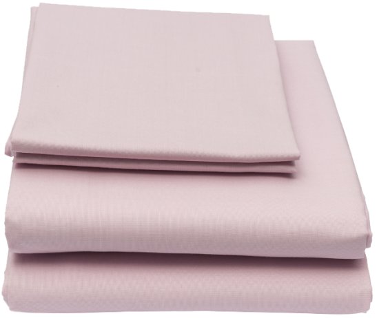 סט מצעים למיטה זוגית סאטן 500 – 100% כותנה 180x200 ס''מ MyViro - ורוד