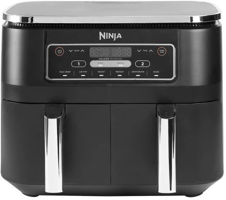 סיר טיגון כפול ללא שמן 7.6 ליטר Ninja AF300EU 2470W - אחריות על ידי היבואן קאיה