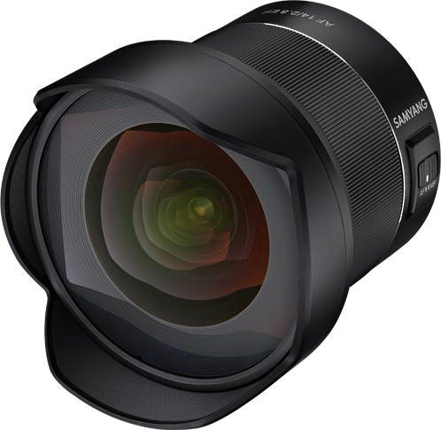 עדשת Samyang AF 14mm F2.8 F למצלמות Canon EF Mount FF/APS-C/APS-H/APS-S