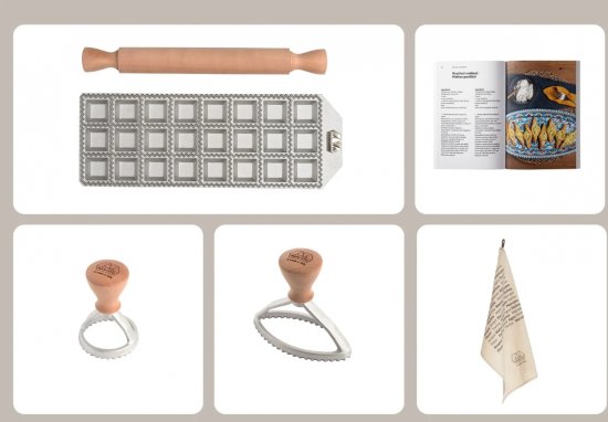 ערכה להכנת רביולי Marcato Ravioli like a Pro