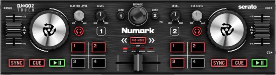 קונטרולר דיג'יי קומפקטי Numark DJ2GO2