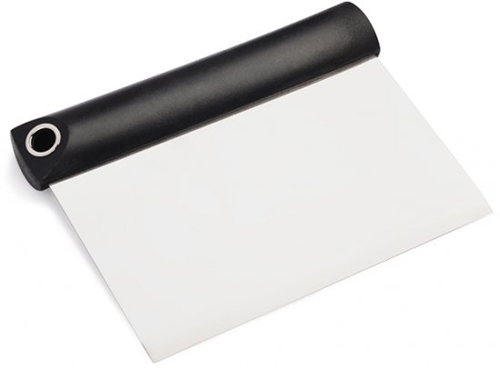 קלף בצק מנירוסטה רחב עם ידית פלסטיק 11X15 ס''מ Food Appeal Dolce Italiano