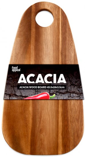 קרש חיתוך בגודל  45.5x24x1.5 ס''מ Food Appeal Acacia