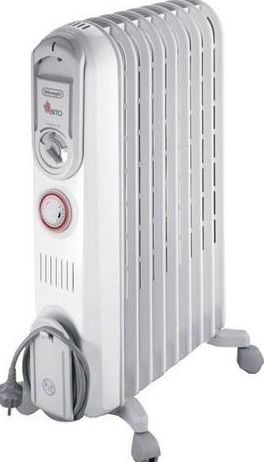 רדיאטור 9 צלעות Delonghi Vento 2000W V550920