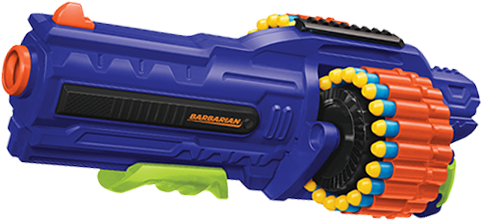 רובה חצים ברבריאן מבית Buzz Bee Toys