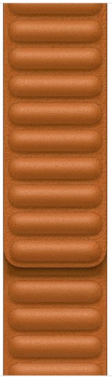 רצועת Leather Link לשעון Apple Watch 41mm צבע Golden Brown - מידה Medium/Large