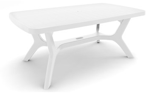 שולחן BALTIMORE - צבע לבן תוצרת כתר