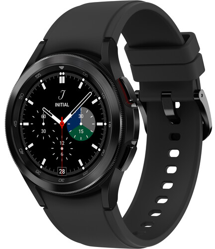 שעון חכם Samsung Galaxy Watch 4 Classic 42mm SM-R880 - צבע שחור - שנה אחריות ע''י מובייל ישראל