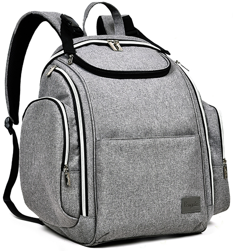 תיק החתלה מבית Penguin - צבע אפור