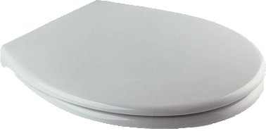 מושב אסלה טריקה שקטה ZM מקבוצת חמת הפצה דגם סביון - צבע לבן