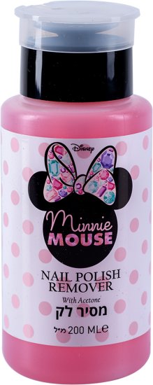 מסיר לק Disney מיני מאוס - נפח 200 מ''ל