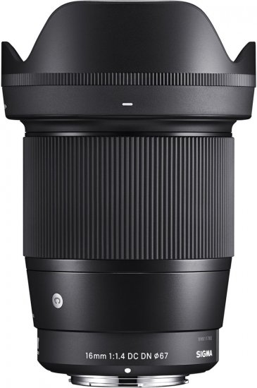 עדשת SIGMA 16mm F1.4 DC DN Contemporary למצלמות Sony E-mount