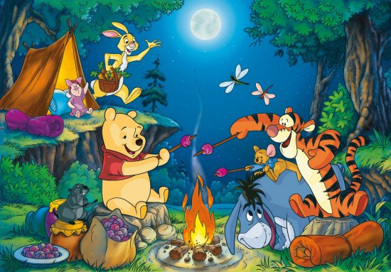 פאזל 15 חלקים מבית Clementoni - פו הדב דגם B