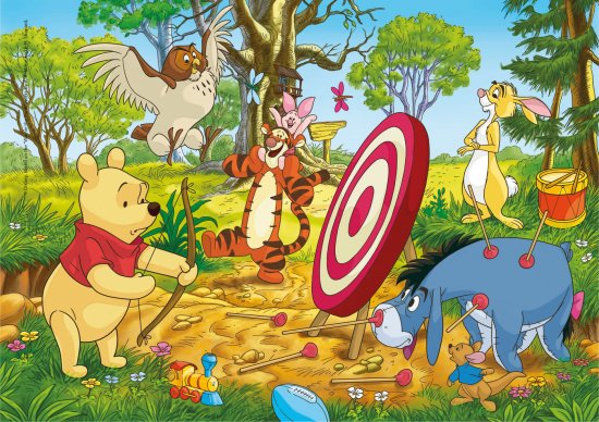 פאזל 30 חלקים מבית Clementoni - פו הדב דגם B