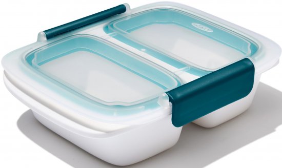 קופסת PREP&GO מלבנית 2 תאים 0.5 ליטר OXO