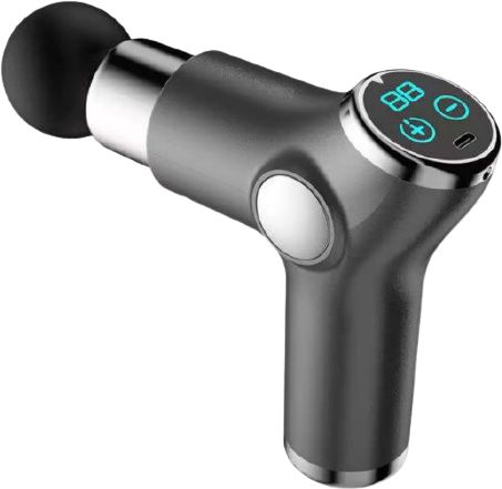 אקדח עיסוי נטען מקצועי Bpatent צבע אפור