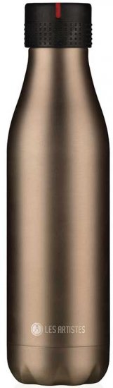 בקבוק תרמי 500 מ''ל Bottle'up מבית Les Artistes - ברונזה