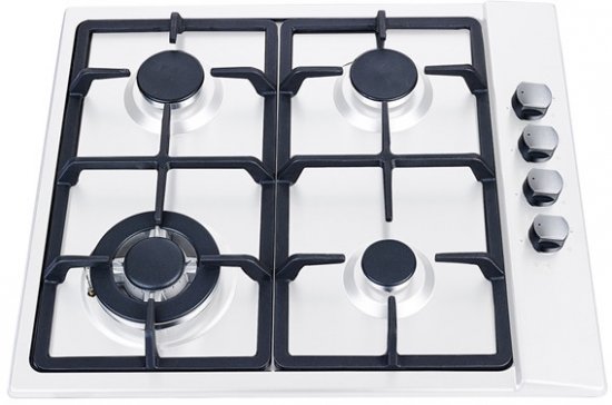 כיריים גז 4 להבות בישול בגימור אמייל לבן Ly Vent HO-T-658-WH