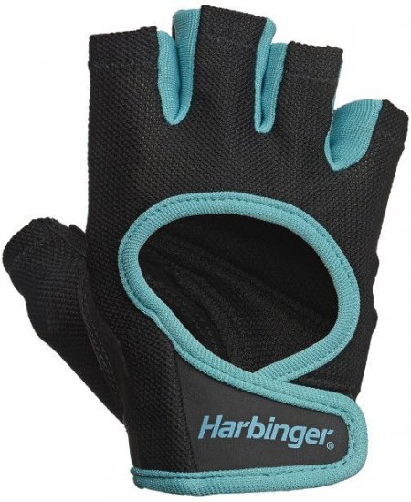כפפות אימון לאישה Harbinger Power Gloves - צבע כחול מידה S