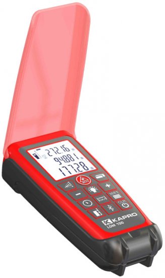 מד טווח לייזר דיגיטלי 70 מטר Kapro K5