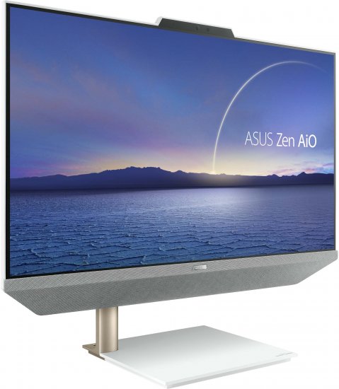 מחשב All-in-One ללא מסך מגע Asus Zen AiO 24 A5401WRAK-WA040M - צבע לבן / אפור