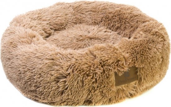 מיטה עגולה 60 ס''מ מידה PetsProject S - צבע בז'