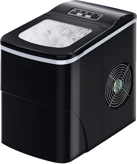 מכונת קרח ביתית 2 ליטר I-Cube HZB-12B - צבע שחור