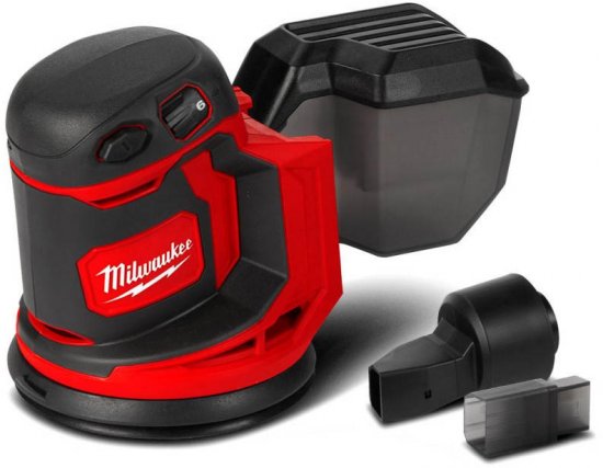 מלטשת אקצנטרית נטענת 5 אינץ' Milwaukee M18BOS125-0 18V - גוף בלבד!