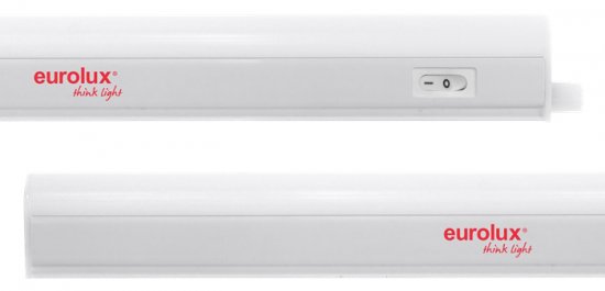 מנורת מדף LED 16W T5 באורך 120 ס"מ מבית Eurolux – בעלת 2 גווני אור