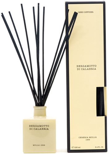 מפיץ ריח מקלות 100 מ"ל Cereria Molla Bergamotto Di Calabria