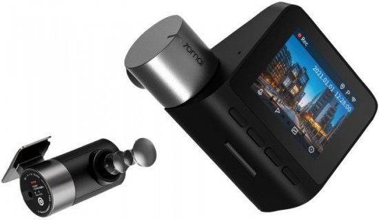 מצלמת דרך לרכב + מצלמה אחורית 70mai Dash Cam Pro Plus
