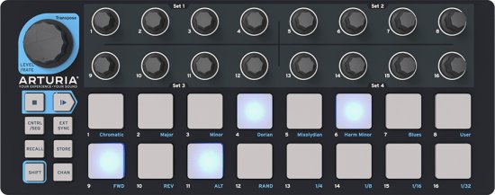מקלדת שליטה - סיקוונסר Arturia BeatStep - שחור
