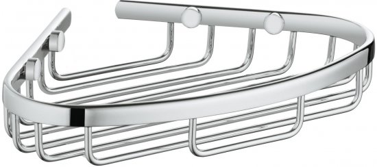 מתלה פינתי קטן למקלחת GROHE דגם Bau Cosmopolitan - צבע כרום