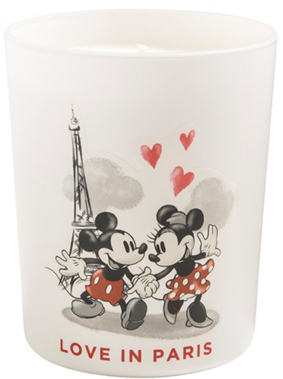 נר ריחני מיני ומיקי מאוס מאוהבים בפריז Disney - משקל 180 גרם