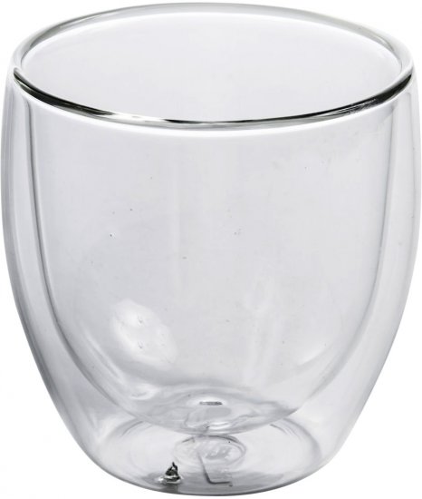 סט 6 כוסות קפוצ'ינו מזכוכית כפולה 200 מ''ל Arcosteel