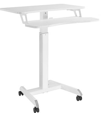 שולחן מקלדת ארגונומי Brateck - צבע לבן