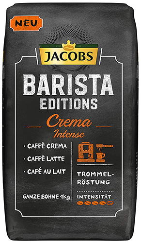 תערובת פולי קפה 1 ק''ג Jacobs Barista Editions Crema Intenso