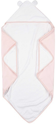 מגבת במבוק עם כובע Nino - צבע ורוד