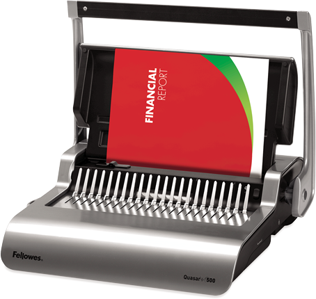 מכשיר כריכה ידני Fellowes Quasar+ 500