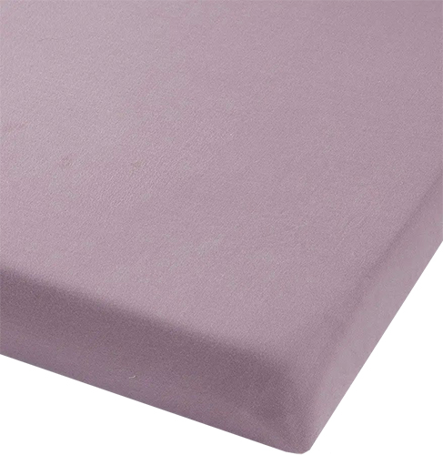 סדין במבוק למיטת תינוק/מעבר Nino - צבע סגול כהה